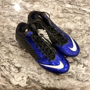 Nike Blue and Black Baseball Cleats size 7
